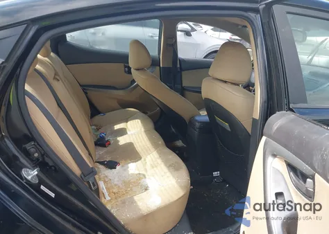 2012 Hyundai Elantra Gls (Ulsan Plant) from USA, damaged, VIN KMHDH4AE6CU301330